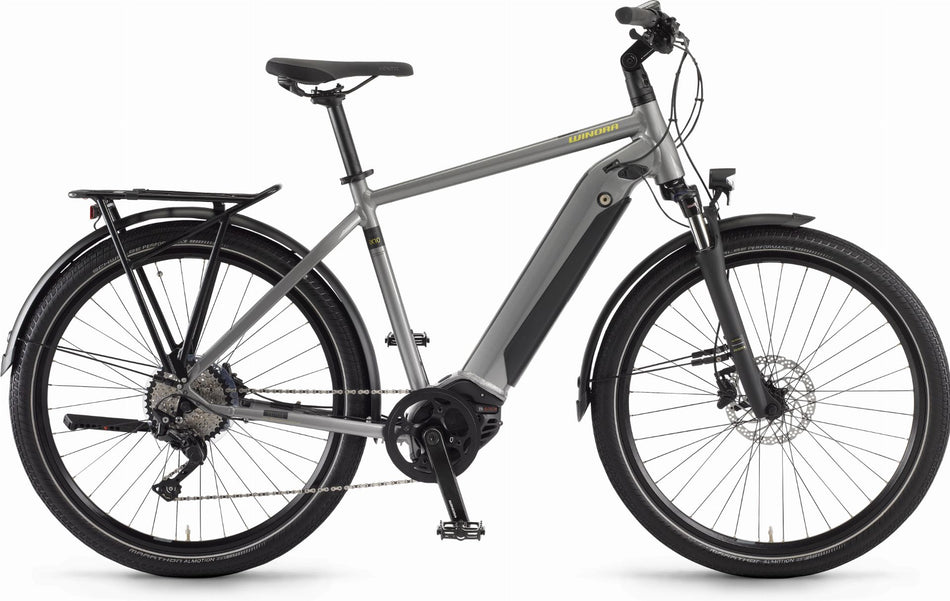 Winora Sinus iX10 500 Wh E-Bike Diamant 27,5" concrete matt