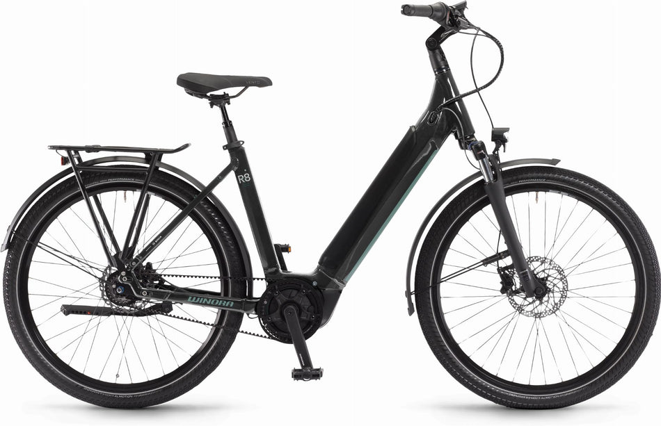 Winora Sinus R8 625 Wh E-Bike Wave 27,5" onyxschwarz