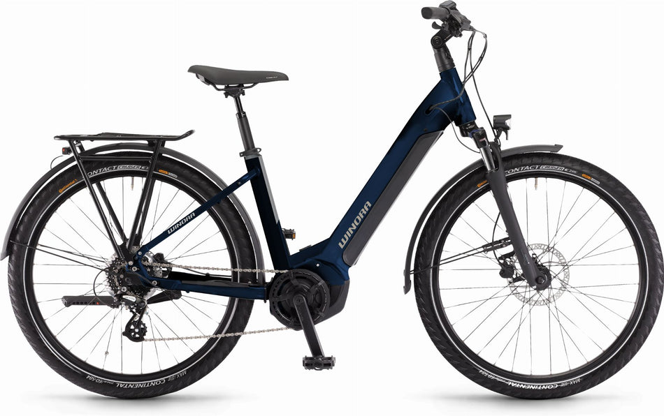 Winora Yucatan 8 630 Wh E-Bike Wave 27,5" nighttime blue