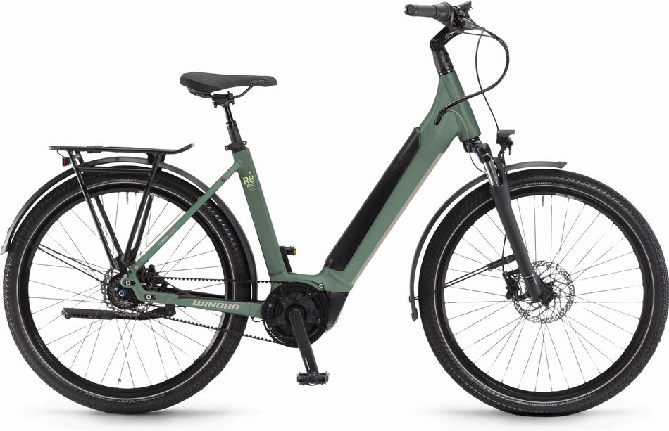 Winora Sinus R8 eco 500 Wh E-Bike Wave 27,5" defender matt
