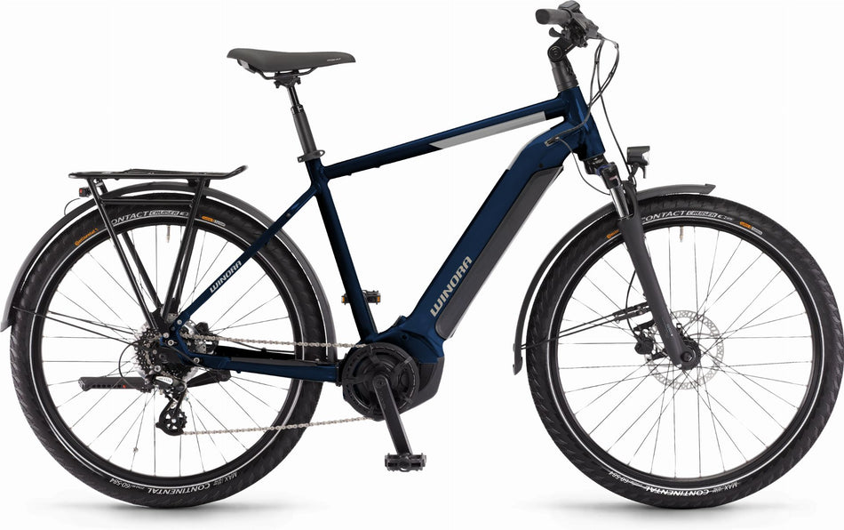 Winora Yucatan 8 630 Wh E-Bike Diamant 27,5" nighttime blue