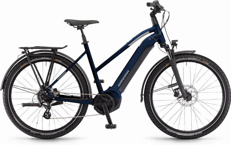 Winora Yucatan 8 630 Wh E-Bike Trapez 27,5" nighttime blue