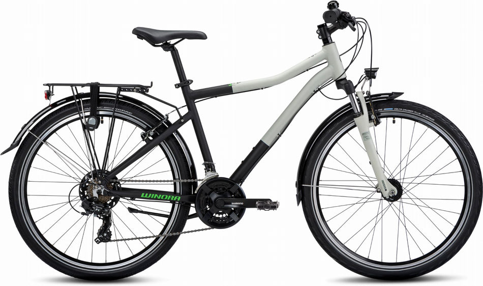 Winora Dash Jugendrad Diamant 26" black/grey matte
