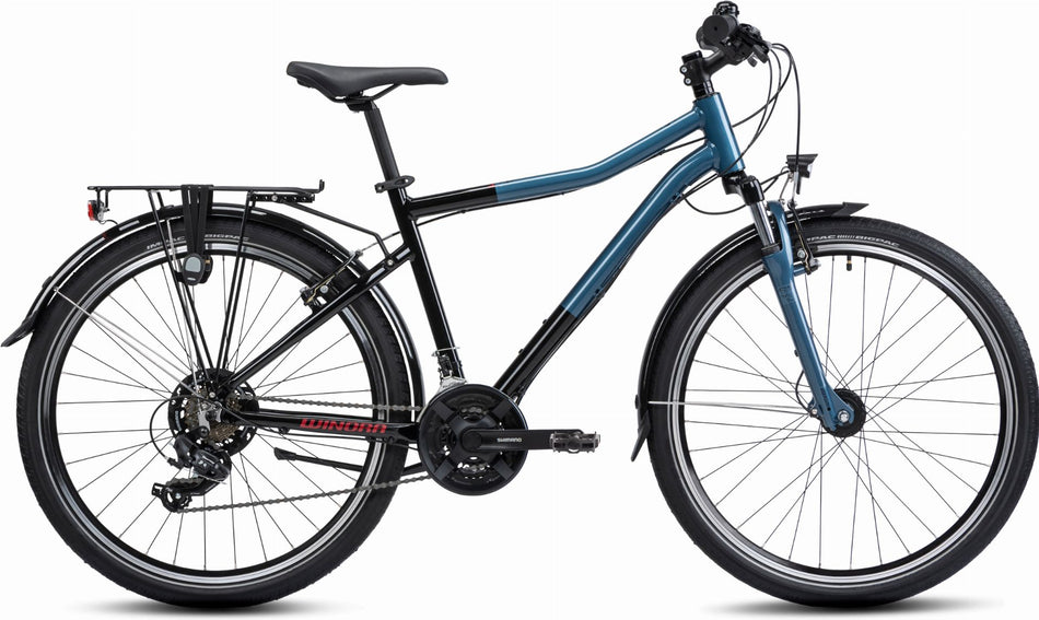 Winora Dash Jugendrad Diamant 26" black/modernblue