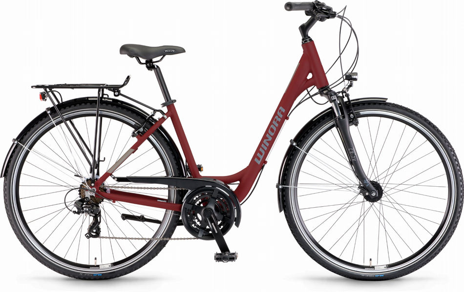 Winora Domingo 21 Trekkingrad Wave 28" chestnut matte