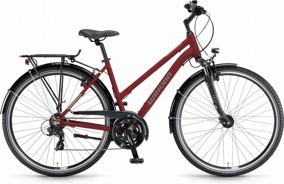 Winora Domingo 21 Trekkingrad Trapez 28" chestnut matte