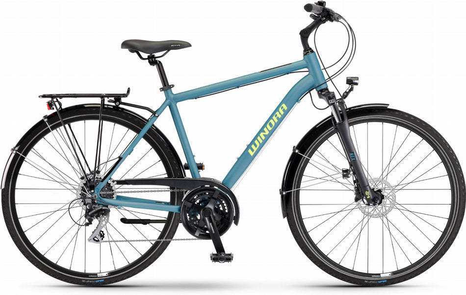 Winora Domingo 24 Trekkingrad Diamant 28" cadet blue matte