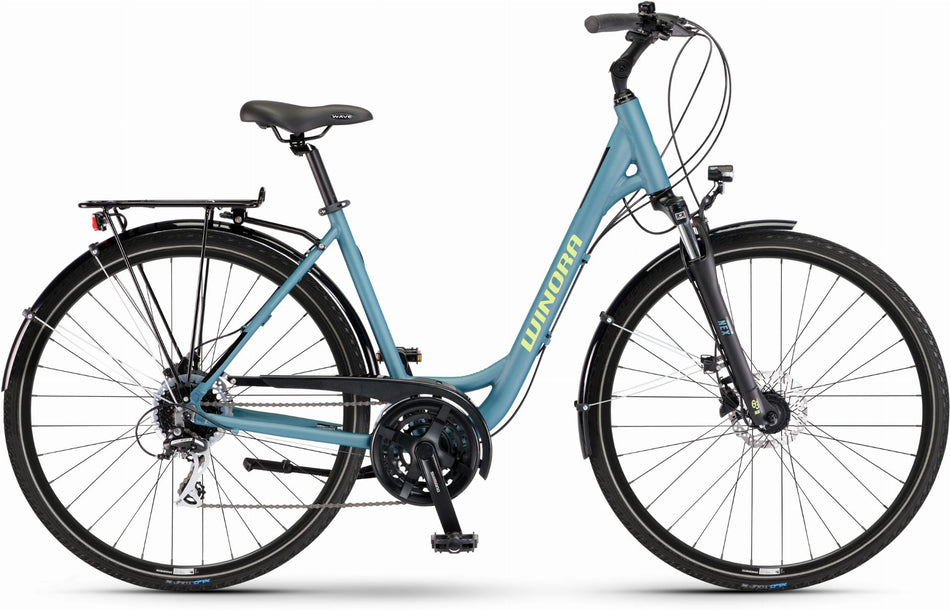 Winora Domingo 24 Trekkingrad Wave 28" cadet blue matte