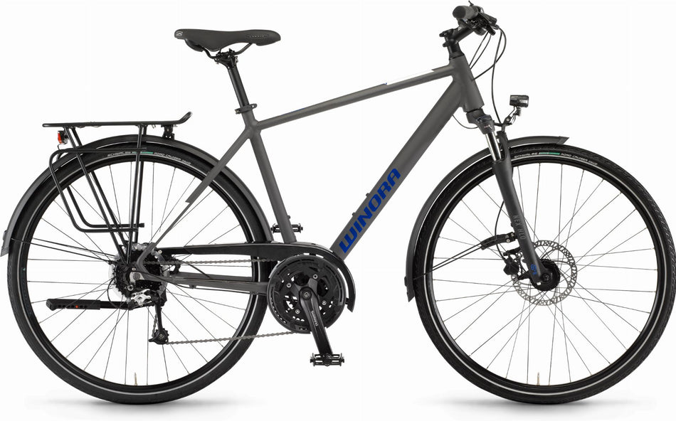 Winora Domingo 27 Trekkingrad Diamant 28" microchip grey matt