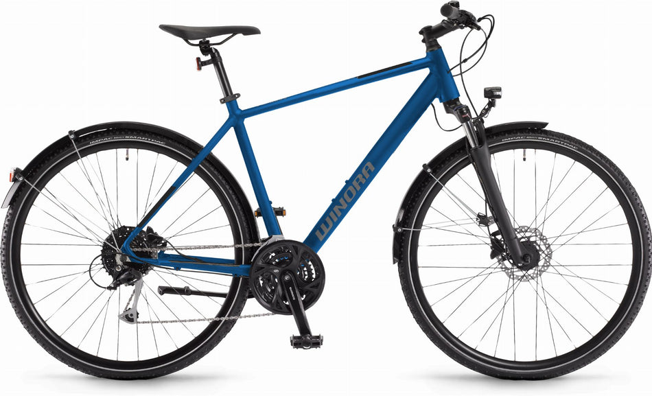 Winora Domingo 27 Sport Trekkingrad Diamant 28" infinity blue matte