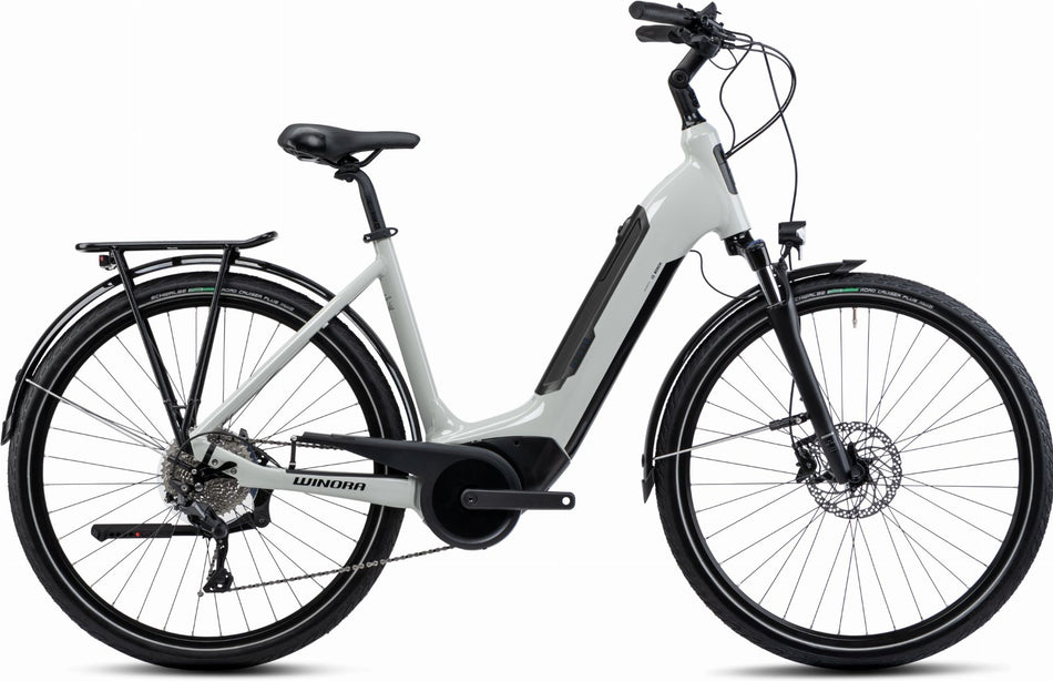 Winora Tria 10 500 Wh E-Bike Wave 28" grey