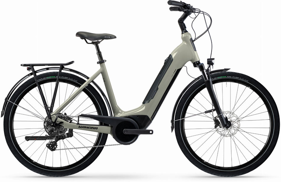 Winora Tria 10 500 Wh E-Bike Wave 28" grey