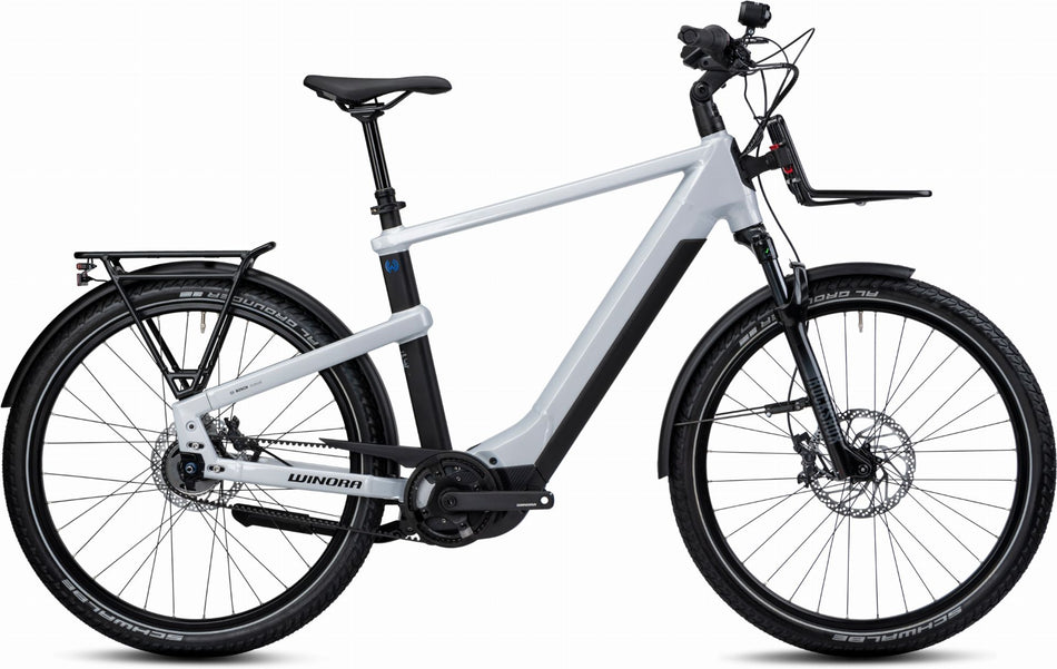Winora Yakun R5 Pro 750 Wh E-Bike Diamant 27,5" Ice