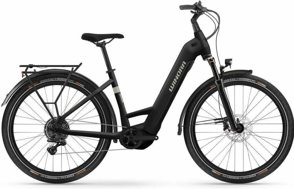 Winora Yucatan X10 720 Wh E-Bike Wave 27,5" black matte