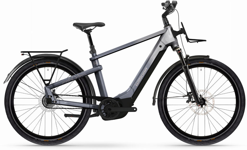 Winora Yakun R5 Pro 800 Wh E-Bike Diamant 27,5" downtown/haze grey - gloss