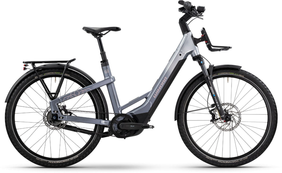 Winora Yakun R5 Pro 800 Wh E-Bike Wave 27,5" downtown/haze grey - gloss