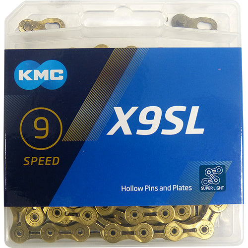 KMC X9SL Superlight Gold Kette