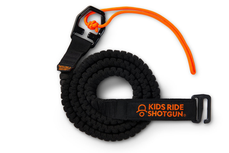 Kids Ride Shotgun Quick Fit MTB Tow Rope Abschleppseil 1.7 - 3.3 m black