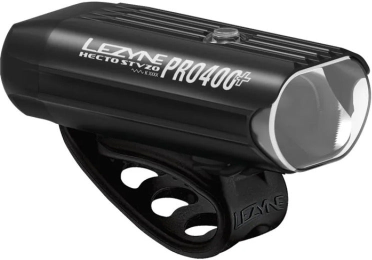 Lezyne Hecto Drive Pro 400+ StVZO Frontscheinwerfer satin schwarz