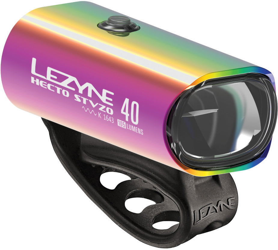 Lezyne LED Hecto Drive 40 StVZO Vorderlicht Neo Metallic