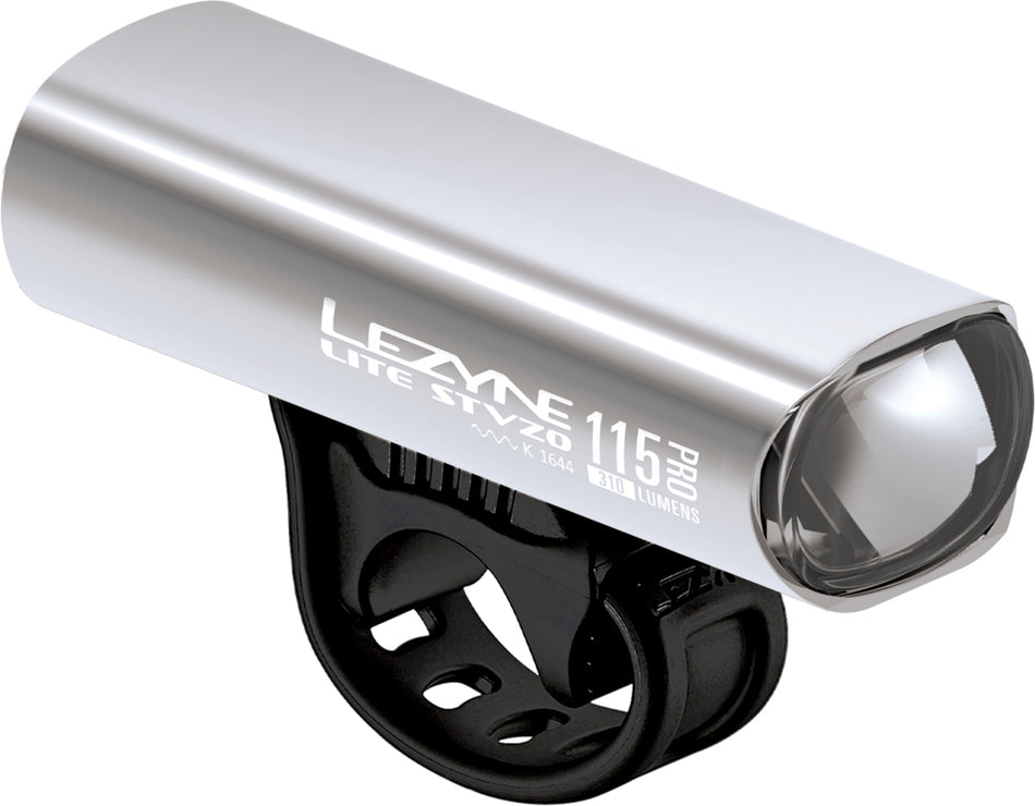 Lezyne LED Lite Drive Pro 115 StVZO Vorderlicht silber-glänzend weißes Licht