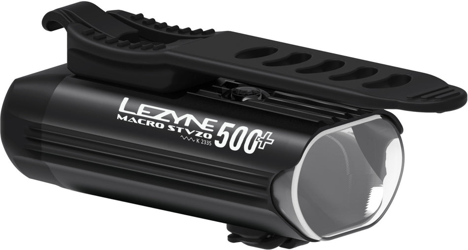 Lezyne Macro Drive 500+ Reverse StVZO Frontscheinwerfer satin schwarz