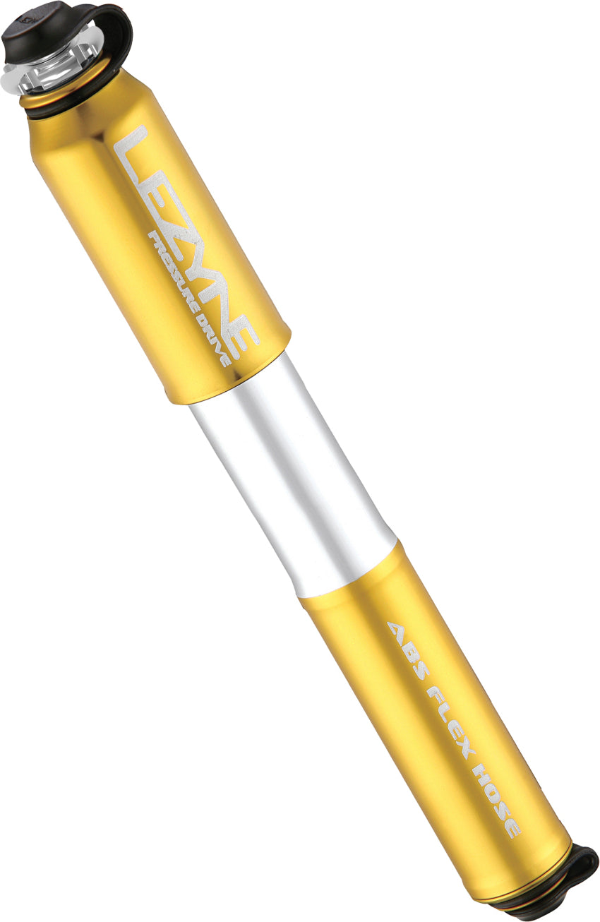 Lezyne Pressure Drive M Luftpumpe gold