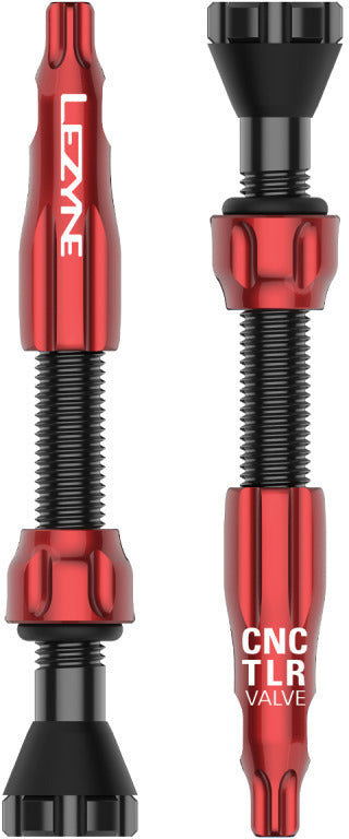 Lezyne Tubeless Ventil CNC 44 mm / rot