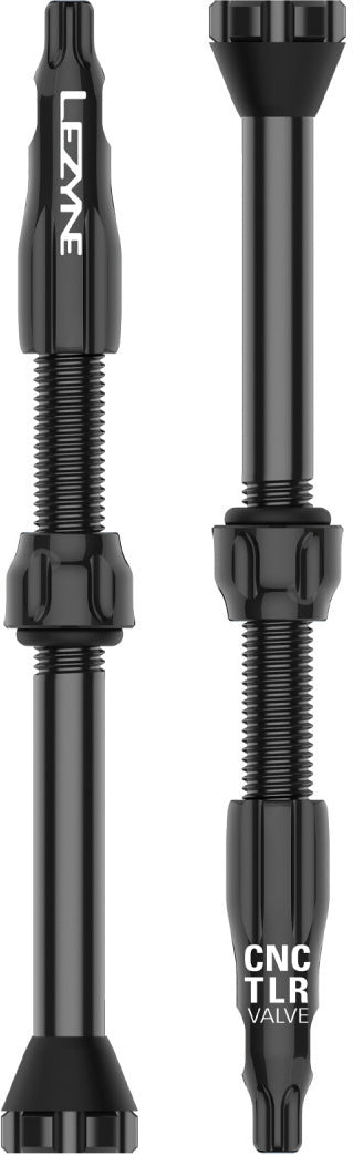 Lezyne Tubeless Ventil CNC 60 mm / schwarz