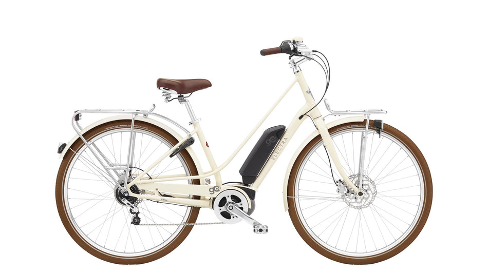 Electra Loft Go! 5i EQ Step-Thru 500 Wh Retro E-Bike Wave 28" cream M
