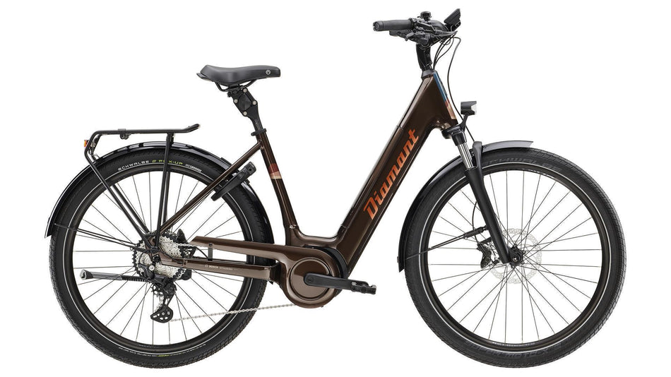 Diamant Mandara 160 Gen 3 545 Wh E-Bike Wave 27,5" berninabraun metallic
