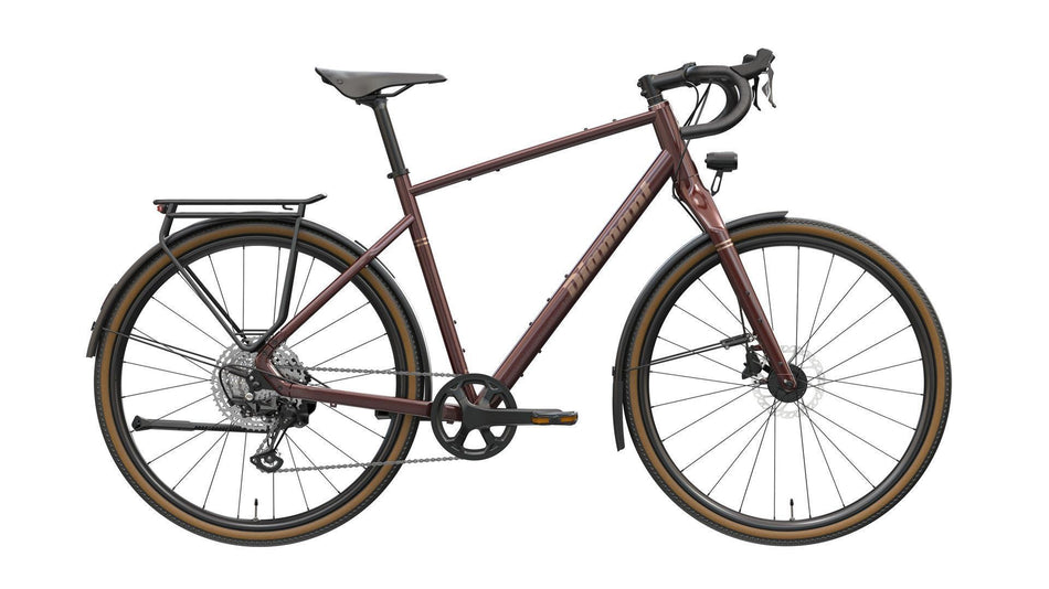 Diamant Nhoma SO Gravelbike Herren 28" schwarzkirsch metallic