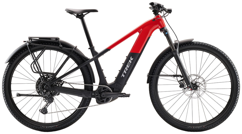 Trek Powerfly+ 4 Equipped 600 Wh E-Bike Hardtail Diamant gloss radioactive red/matte dark star