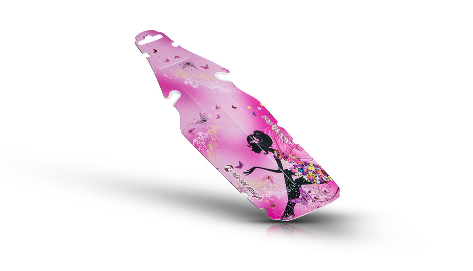rie:sel design schmutz:fink Sattel-Spritzschutz Hinterrad Spritzschutz für Kinderfahrräder 16" fairy girl