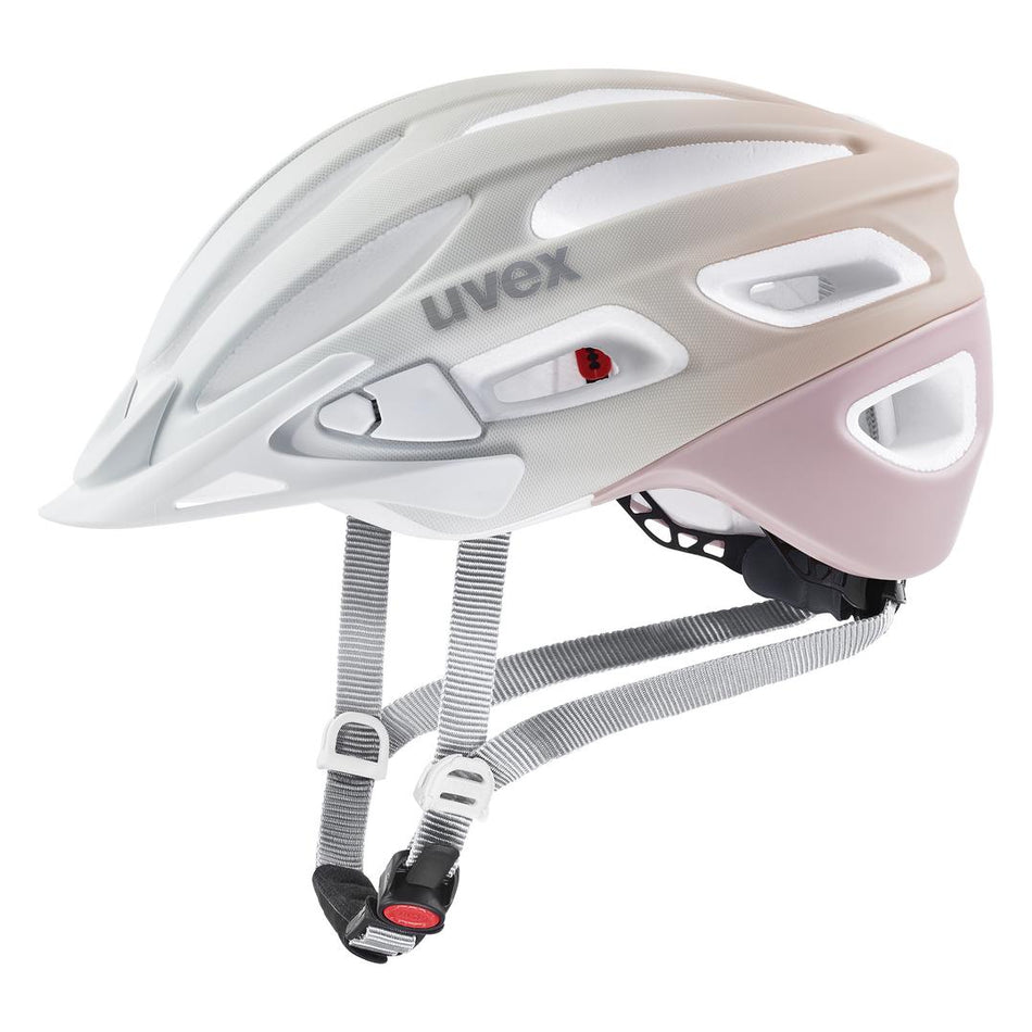 Uvex True CC Helm sand-dust rose matt