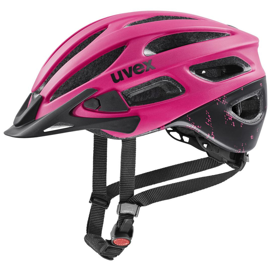 Uvex True CC Helm euphoria-black matt