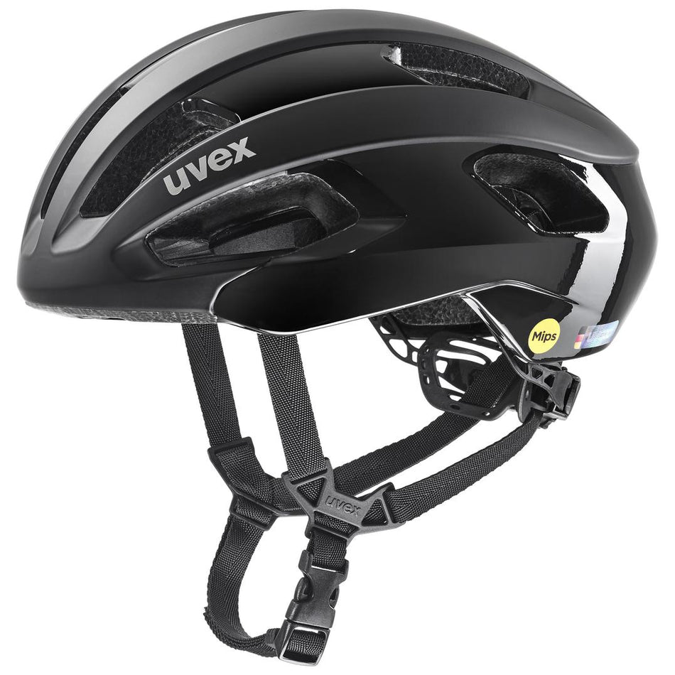 Uvex Rise Pro Mips Rennrad-Helm black matt