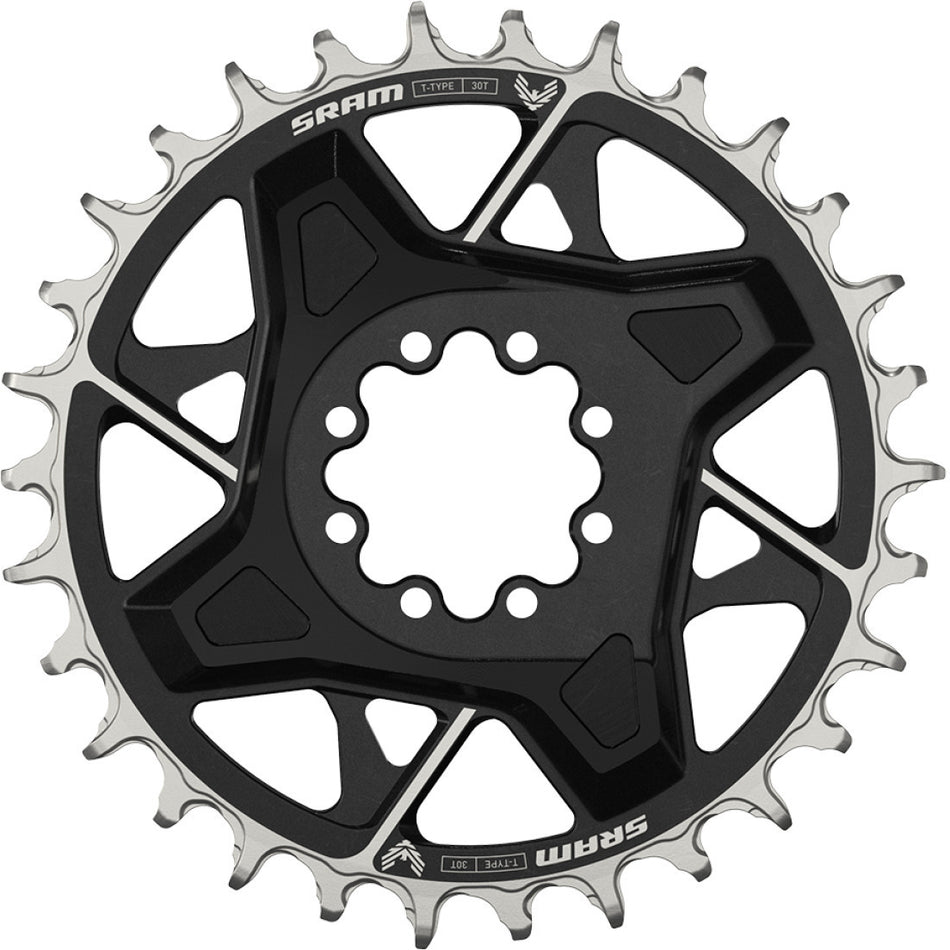 SRAM T-Type Eagle X0 Kettenblatt 12-fach Direct Mount Offset 3 mm Aluminium schwarz