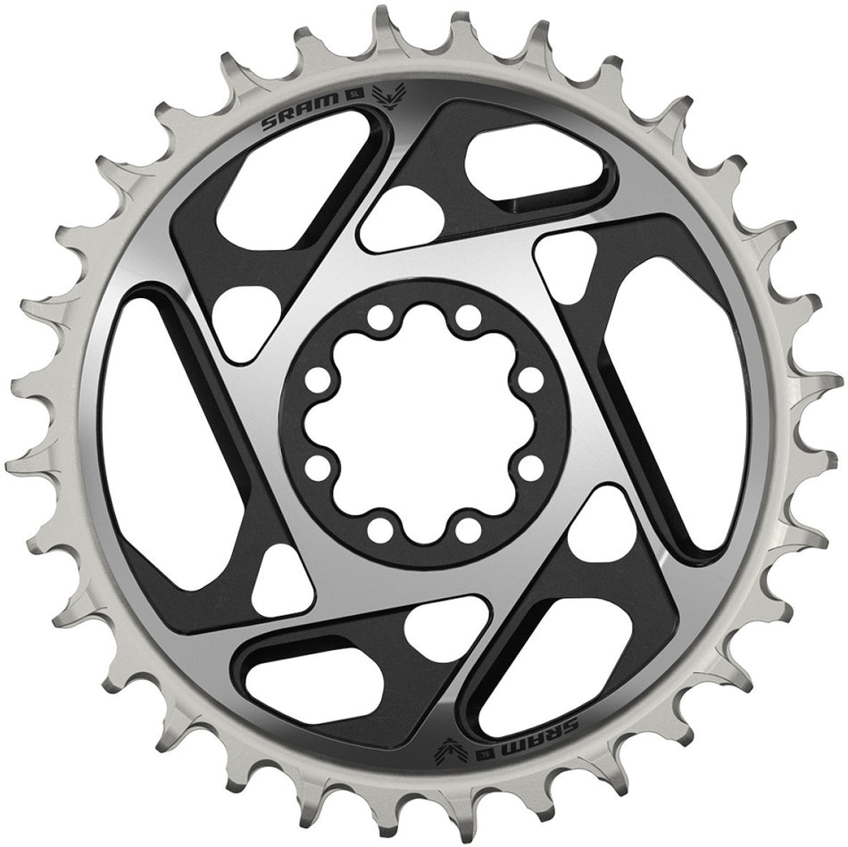 SRAM T-Type Eagle XX SL Kettenblatt 12-fach Direct Mount Offset 3 mm Aluminium silber
