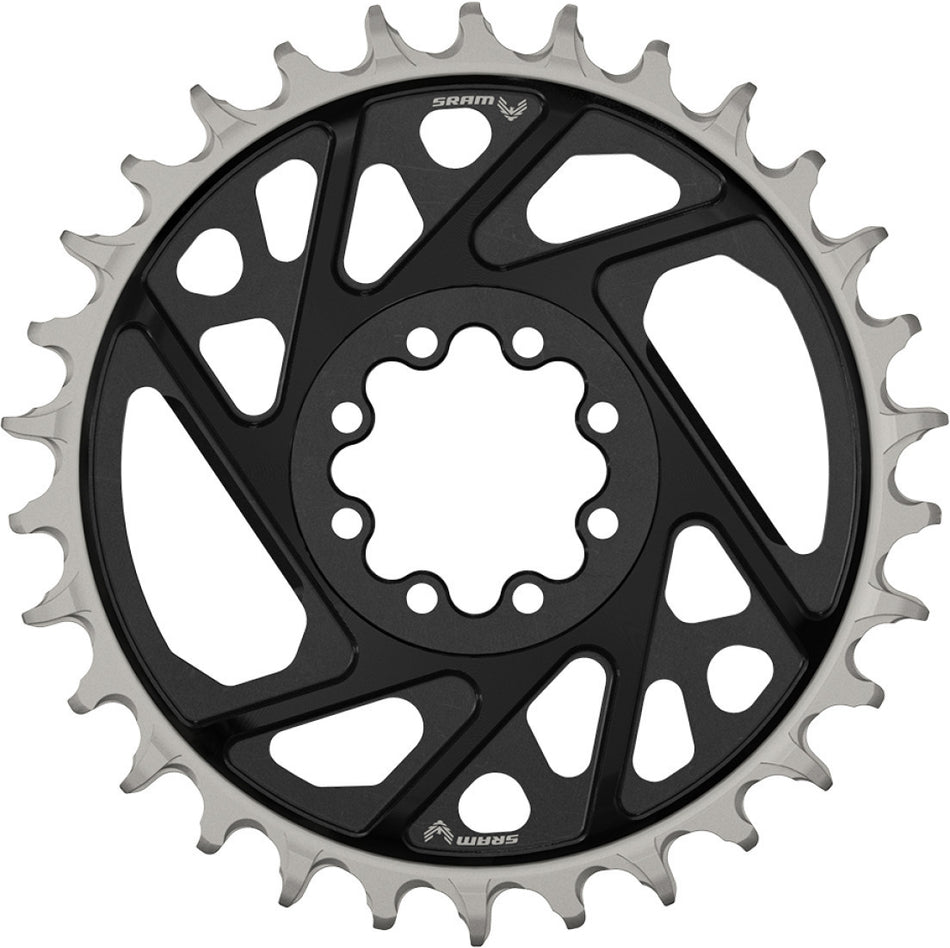SRAM T-Type Eagle XX Kettenblatt 12-fach Direct Mount Offset 3 mm Aluminium schwarz