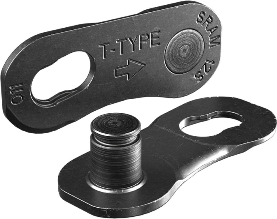 SRAM Power Lock T-Type Kettenverschluss 4er Packung schwarz