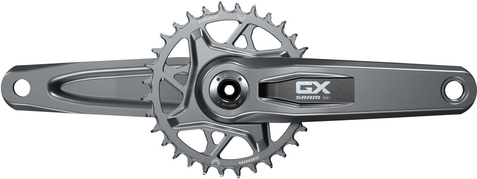 SRAM GX Eagle T-Type Kurbelgarnitur 12-fach Direct Mount 32T ohne Innenlager, Q-Faktor 174 mm, CL55 darkpolar