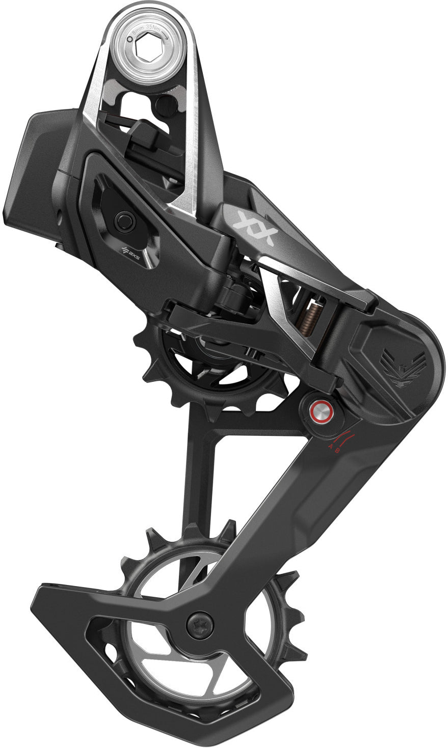 SRAM XXSL Eagle AXS Transmission Schaltwerk 12-fach 52T ohne Batterie silber