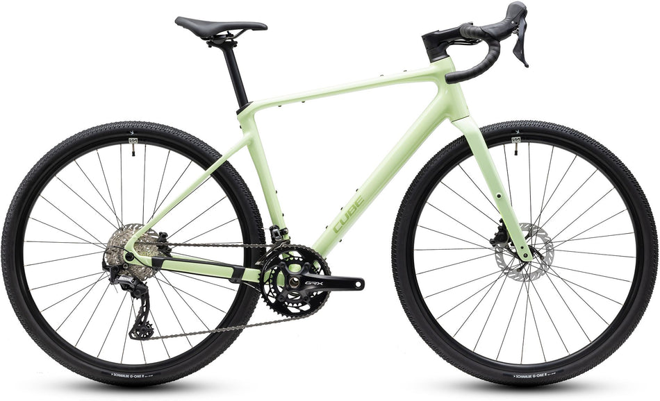 Cube Nuroad Race Gravelbike Diamant 28" lindgreen´n´matcha