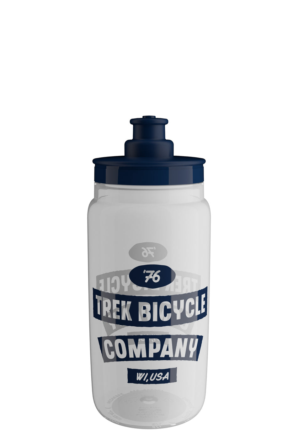 Trek Fly Trinkflasche dark blue/clear