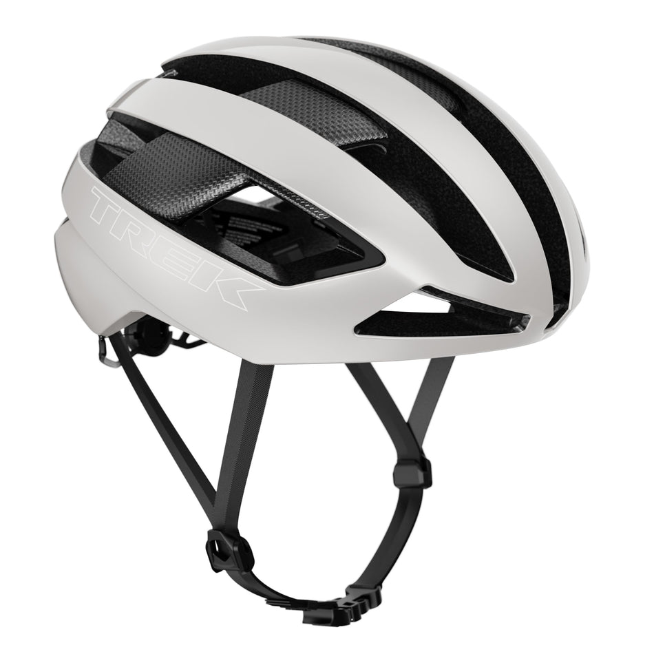 Trek Velocis Mips Rennrad-Helm crystal white