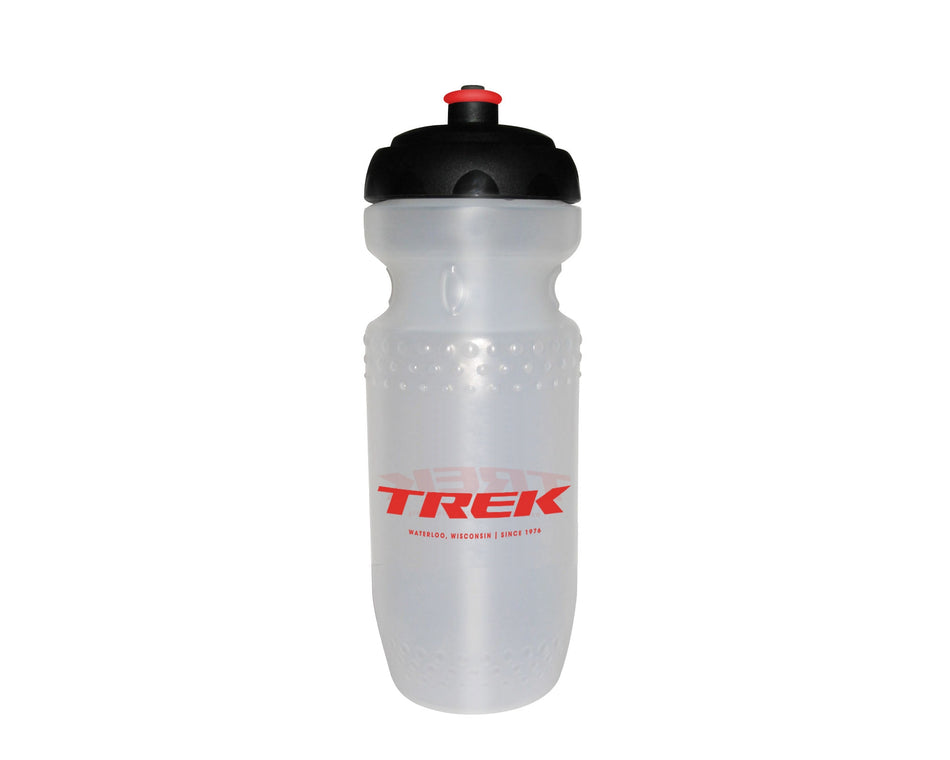 Trek Logo Trinkflasche clear/black