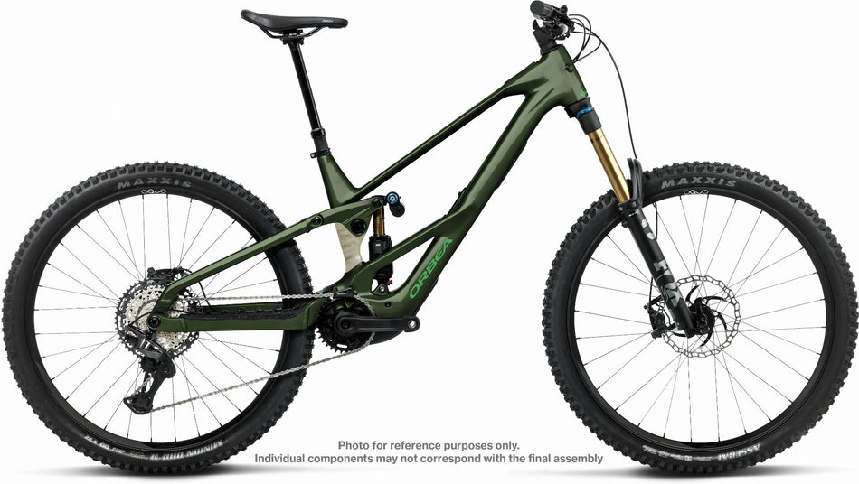 Orbea Wild LT H20 800 Wh E-Bike Fully 29" racing reen - white cream (gloss)