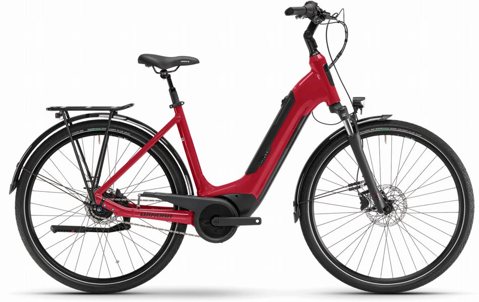Winora Tria N8 500 Wh E-Bike Wave 28" classic red
