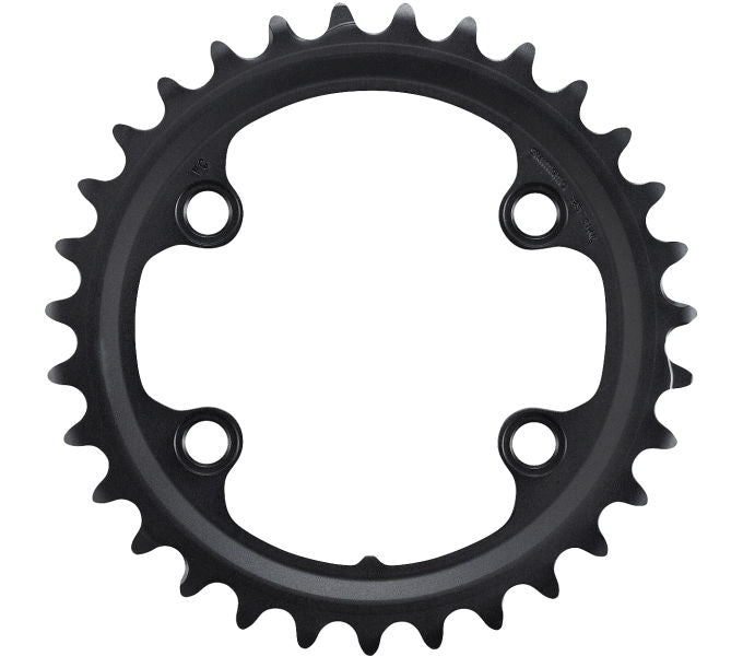 Shimano GRX FC-RX820 2-fach Kettenblatt schwarz
